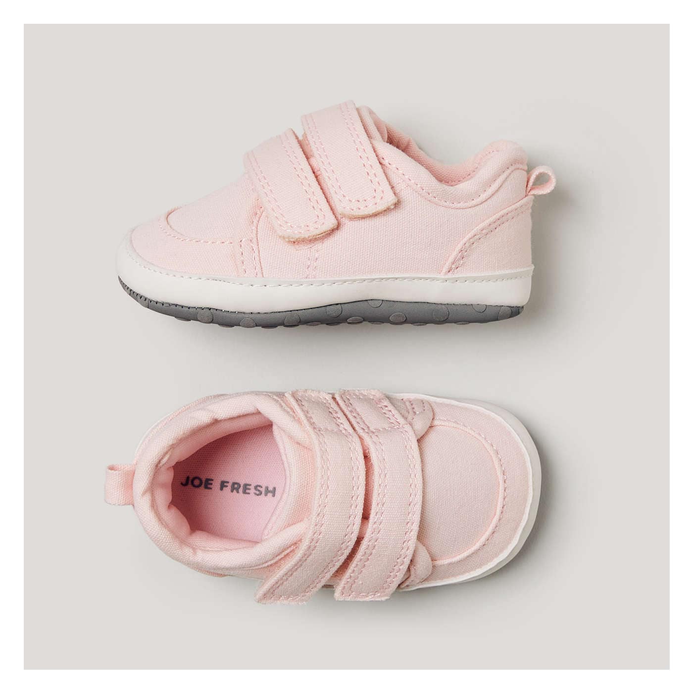 Baby Girls Casual Sneakers in Light Pink from Joe Fresh